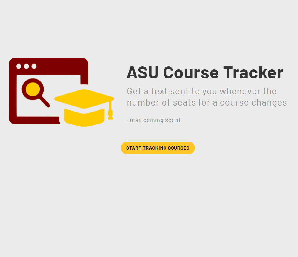 ASU Course Tracker