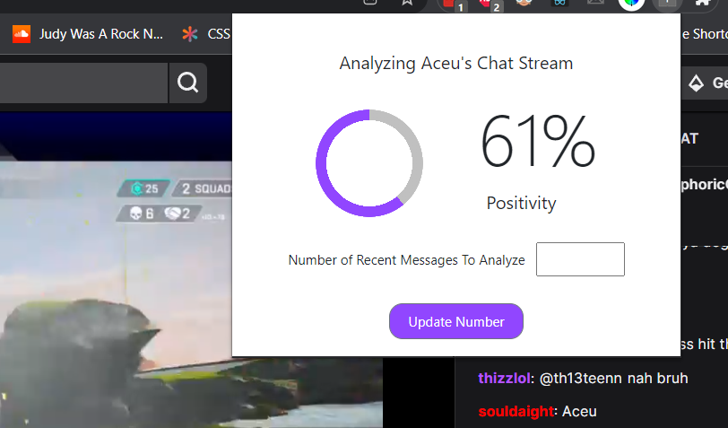 Twitch Stream Chat Analyzer